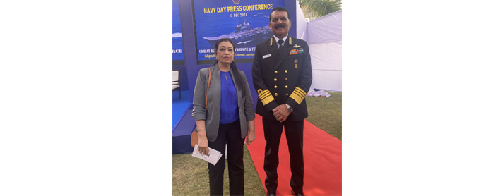 EXCLUSIVE INTERVIEW: NAVY CHIEF IN DECEMBER 2024 INDIAN NAVY SPECIAL ISSUE